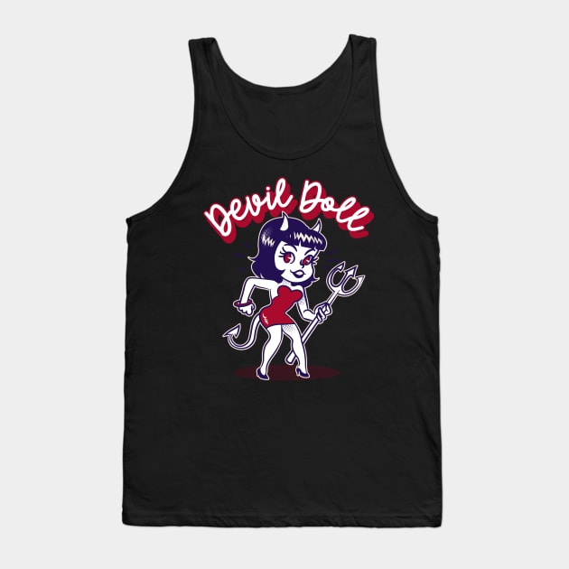 Devil Doll Tank Top by Ghoulverse